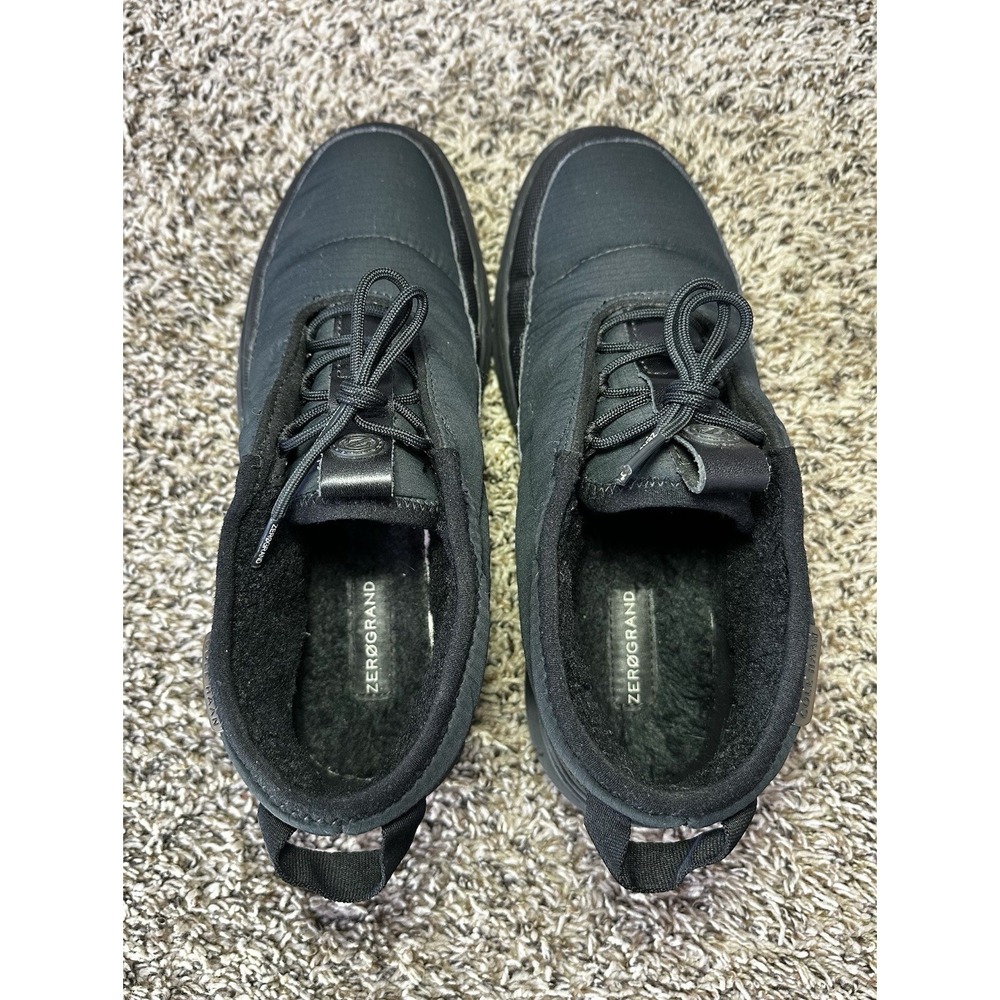 Cole Haan Shoes Mens Size 7 Generation ZeroGrand Rec Mid Sneakers Black C35686 - Picture 7 of 9